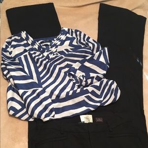 Anthropologie Elevenses Brighton Trouser Pant